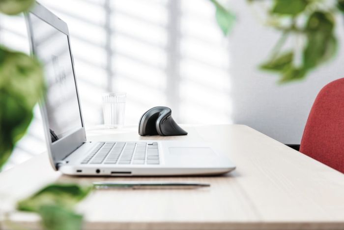 Mouse Trust Verro Ergonomic, WL, Чорний