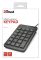 Клавіатура мембрана Trust Xalas USB-A Numeric Keypad 23Key, USB-A, чорний