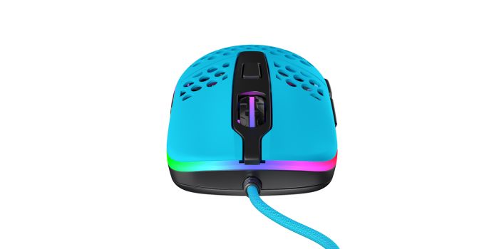 Миша Xtrfy M42, USB-A, RGB, Miami Blue