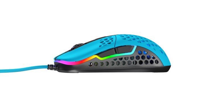 Миша Xtrfy M42, USB-A, RGB, Miami Blue