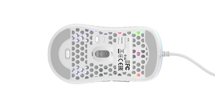 Миша Xtrfy M42, USB-A, RGB,  білий