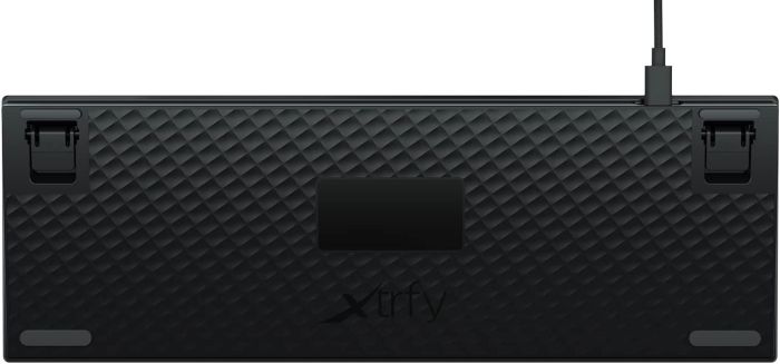 Клавиатура механическая Xtrfy K5 68Key, Kailh Red, USB-A, EN/UA, Hot-swap, RGB, Чорний