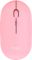Mouse Trust Puck Rechargeable,  Ultra-Thin,  BT/WL,  Silent, Рожевий