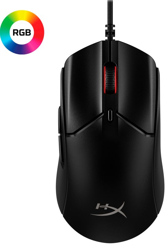 Миша HyperX Pulsefire Haste 2, RGB, USB-A, USB, чорний