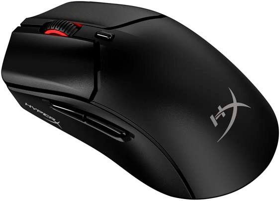 Мишь HyperX Pulsefire Haste 2, RGB, USB-A/WL/BT, черный