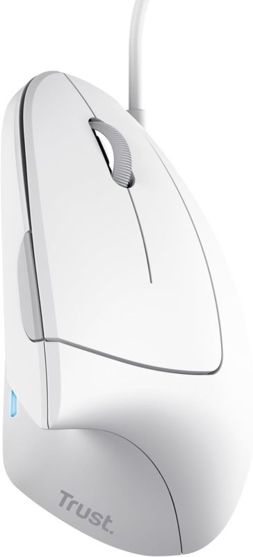 Мышь Trust Verto Ergonomic, USB-A, Белый
