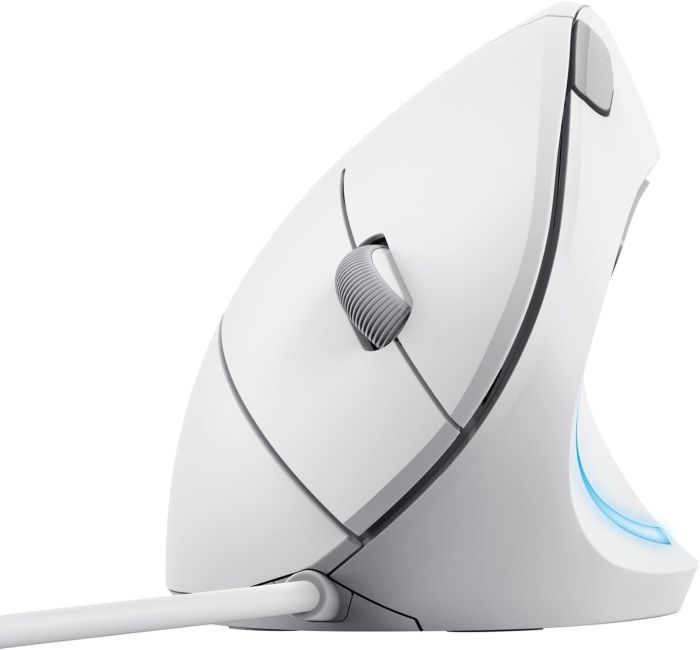 Мышь Trust Verto Ergonomic, USB-A, Белый