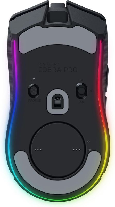 Razer Mouse Cobra Pro, RGB, USB-A/WL/BT, black
