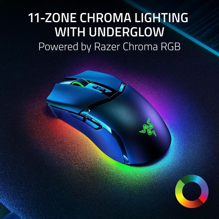 Razer Mouse Cobra Pro, RGB, USB-A/WL/BT, black