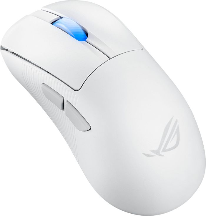 ASUS Mouse ROG Keris II Ace, RGB, USB-A/WL/BT, white