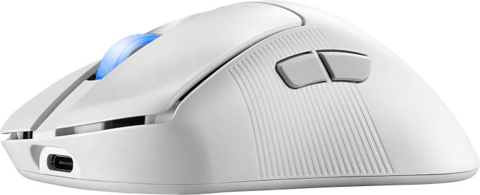 ASUS Mouse ROG Keris II Ace, RGB, USB-A/WL/BT, white