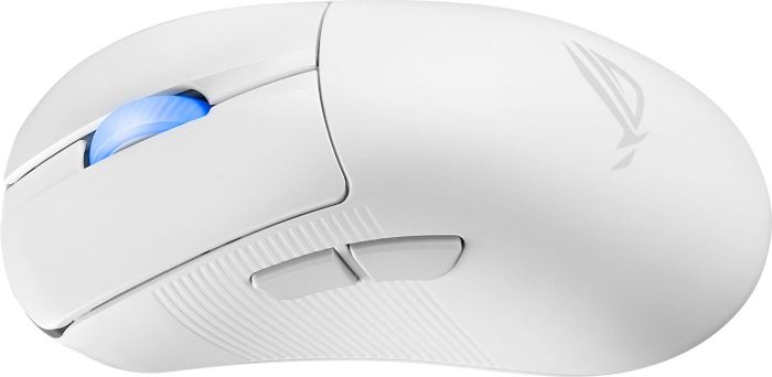 ASUS Mouse ROG Keris II Ace, RGB, USB-A/WL/BT, white