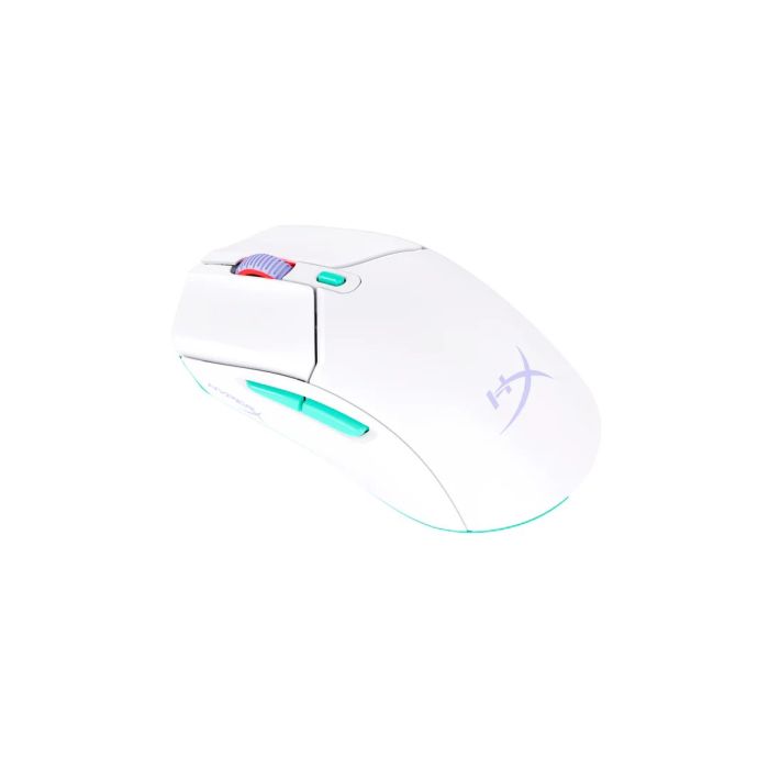 HyperX mouse Pulsefire Haste 2 Core, RGB, WL/BT, white
