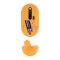 2E Mouse MF300 CAPYBARA:SUNSET Silent WL BT, Yellow