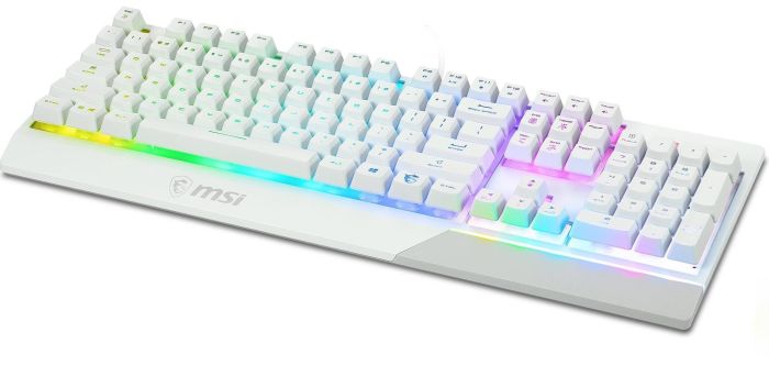 Геймерська клавіатура MSI Vigor GK30 WHITE UA, білий