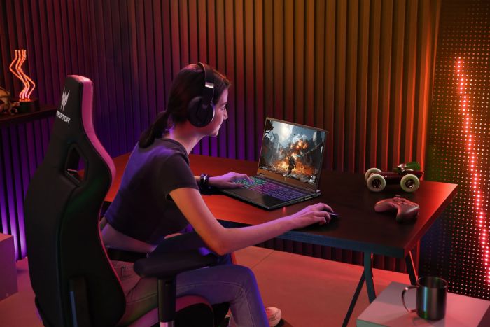 Ноутбук Acer Nitro 14 AN14-41 14.5" WUXGA IPS, AMD R5-8645HS, 16GB, F512GB, NVD4050-6, Lin, черный