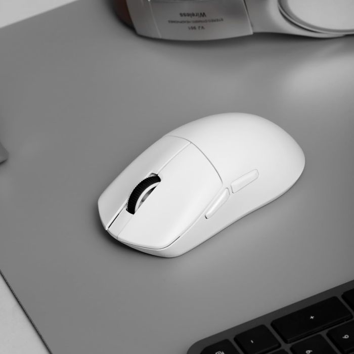 Mouse Lemokey G1 USB-A/USB-C/WL/BT, 8K, білий