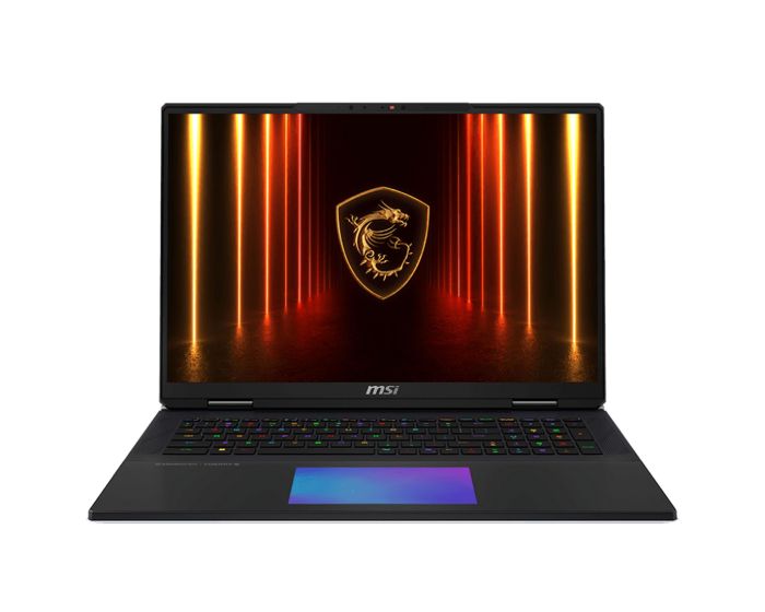 Ноутбук MSI Titan 18 HX AI A2XWJG-634UA 18" UHD+ mini LED, Intel U9-285HX, 64GB, F4TB, NVD5090-24, W11P, чорний
