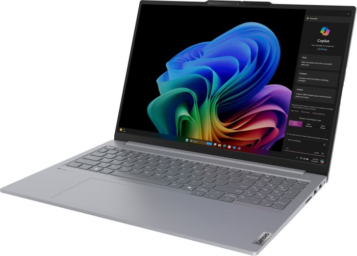 Lenovo Notebook ThinkBook 16-G7 16" WUXGA IPS AG, Snapdragon X Plus X1P-42-100, 16GB, F512GB, UMA, Win11P, grey