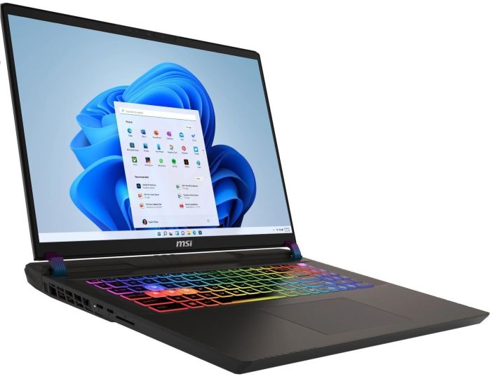 Ноутбук MSI Vector 17 HX AI A2XWJG-042UA 17" QHD+, Intel U9-275HX, 32GB, F1TB, NVD5090-24, W11, черный