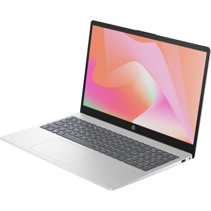 Ноутбук HP 15-fd2031ua 15.6" FHD IPS AG, Intel U5-225U, 16GB, F1TB, UMA, DOS, серебристый