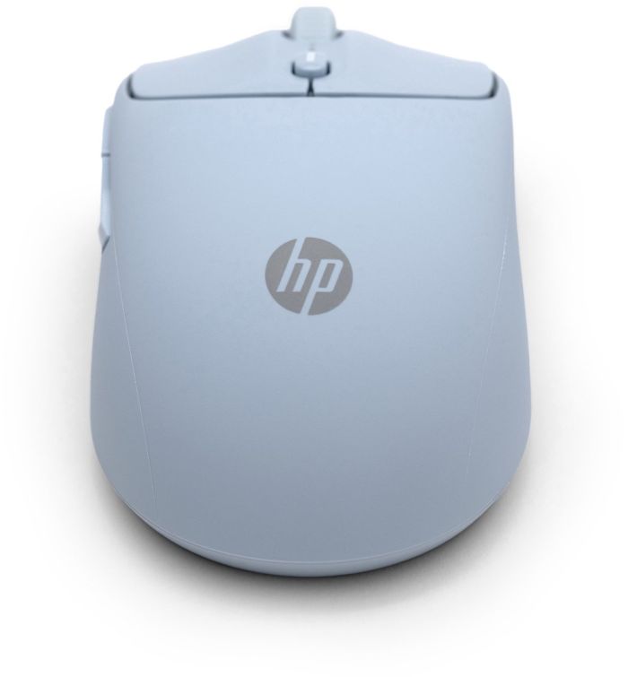 Миша HP 400 Quiet, WL/BT, блакитний