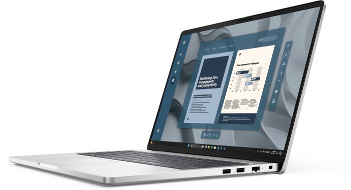 Ноутбук Dell Pro 16 16" FHD+ AG, Intel U7-255U, 32GB, F1TB, UMA, Win11P, сріблястий