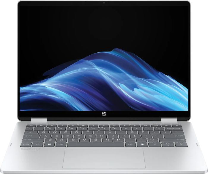 Ноутбук HP OmniBook 5 Flip x360 14" WUXGA IPS Touch, Intel 7-150U, 24GB, F1TB, UMA, Win11, сріблястий