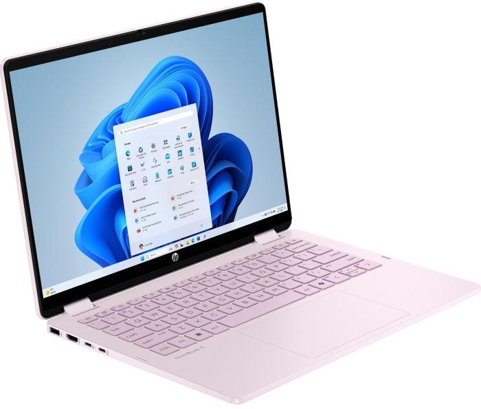 Ноутбук HP OmniBook 5 Flip x360 14" WUXGA IPS Touch, Intel 5-120U, 16GB, F512GB, UMA, DOS, рожевий