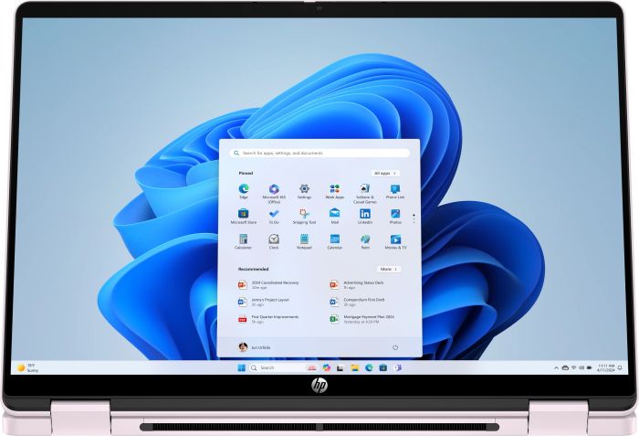 Ноутбук HP OmniBook 5 Flip x360 14" WUXGA IPS Touch, Intel 5-120U, 16GB, F512GB, UMA, DOS, рожевий