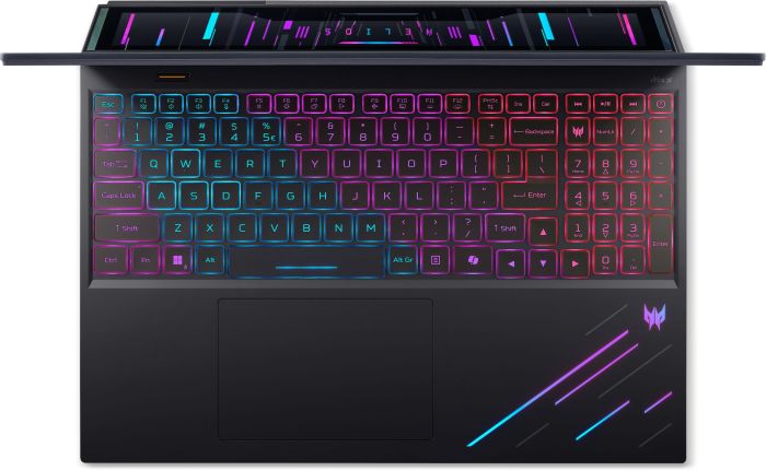 Acer Notebook Predator Helios 16 PH16-73 16" OLED, Intel U9-275HX, 32GB, F1TB, NVD5070Ti-12, Lin, black