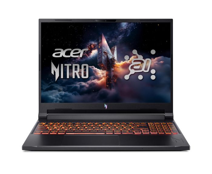 Ноутбук Acer Nitro V 16 ANV16-61 16" WUXGA IPS, AMD R9-365, 32GB, F1TB, NVD5070-8, Lin, чорний