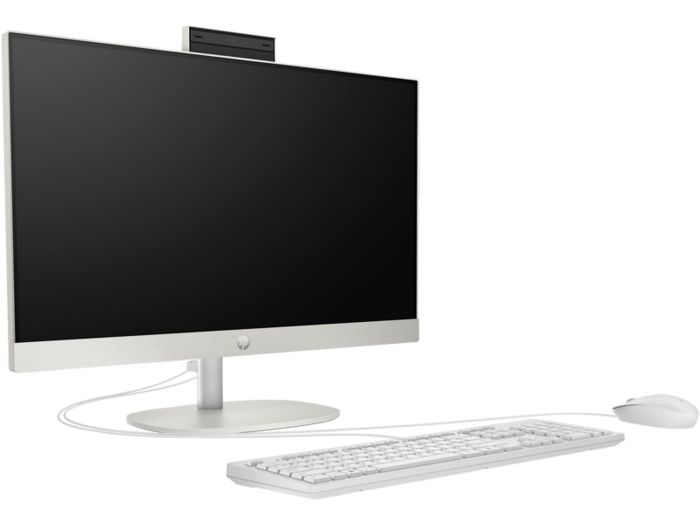 Комп'ютер персональний моноблок HP 245-G10 23.8" FHD IPS AG, AMD R3-7320U, 8GB, F512GB, UMA, WiFi, кл+м, Win11P, білий