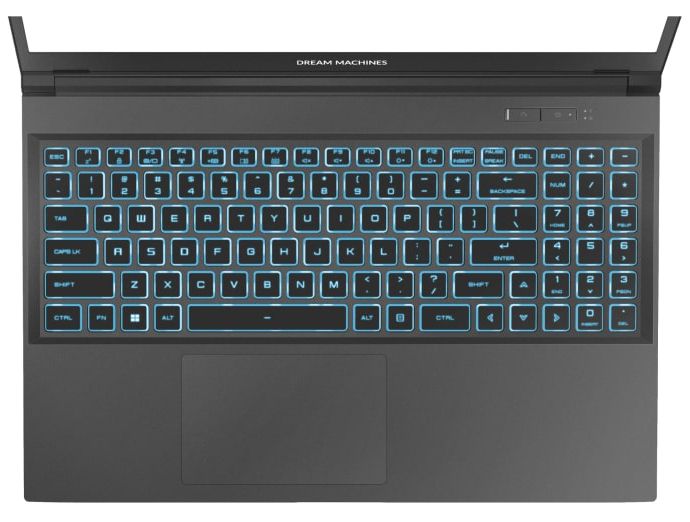 Dream Machines Notebook RG4050-15 15.6FHD IPS, Intel i7-13620H, 32GB, F1TB, NVD4050-6, DOS, black