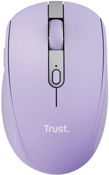 Мышь Trust Ozaa Compact Multi-Device, WL/BT, фиолетовый