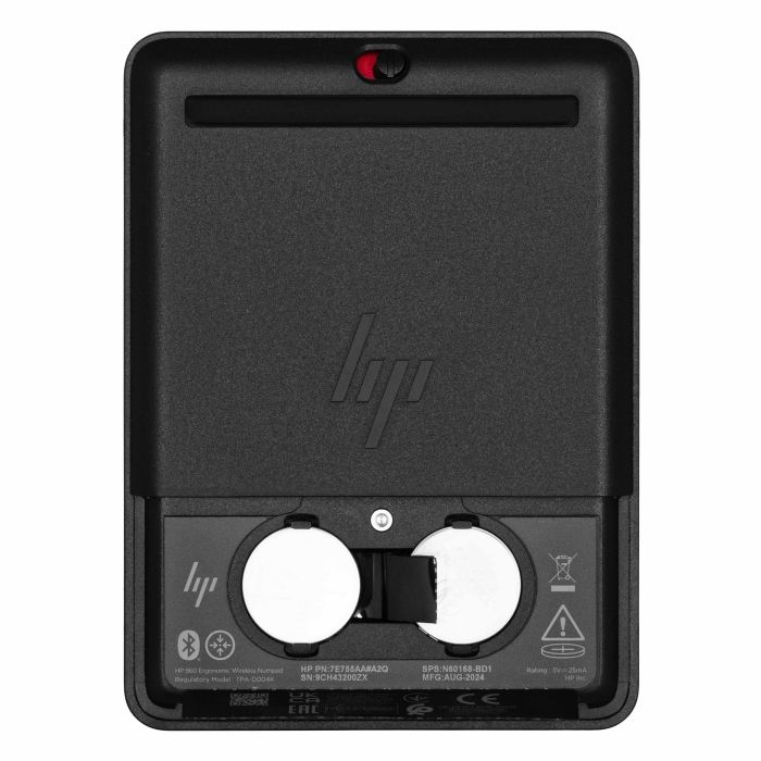 Клавіатура мембранна HP 960 BLK Ergonomic split-zone, 112key, BT, EN/UK, чорний