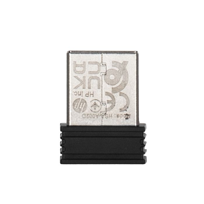 Клавіатура мембранна HP 220, 104key, WL, EN/UK, чорний