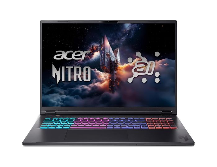 Ноутбук Acer Nitro 18 AN18-61 18" WQXGA IPS, AMD R7-350, 32GB, F1TB, NVD5070Ti-12, Lin, чорний