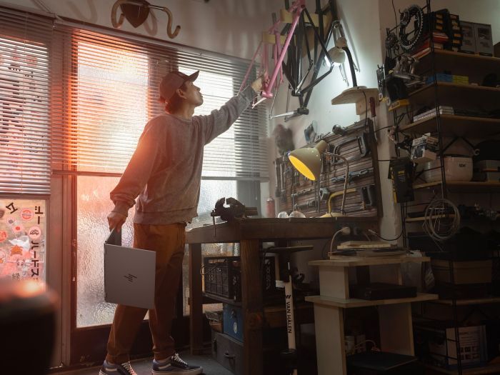 Ноутбук HP OmniBook X Flip x360 16-ar0001ua 16" WUXGA IPS Touch, AMD AI 7 350, 24GB, F1TB, UMA, Win11, сірий