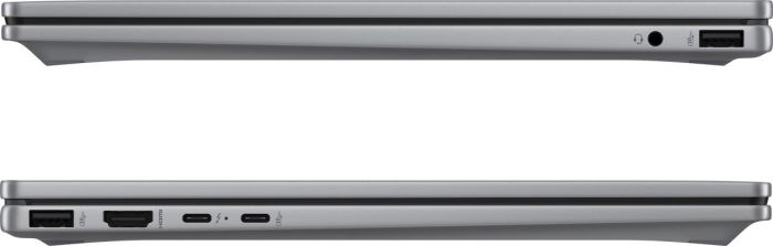 Ноутбук HP OmniBook X Flip x360 14-fk0004ua 14" WUXGA IPS Touch, AMD AI 5 340, 16GB, F512GB, UMA, Win11, сірий