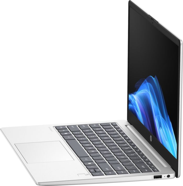 Ноутбук HP 14-hc0000ua 14" FHD IPS AG, Intel U7-255U, 16GB, F1TB, UMA, DOS, сріблястий