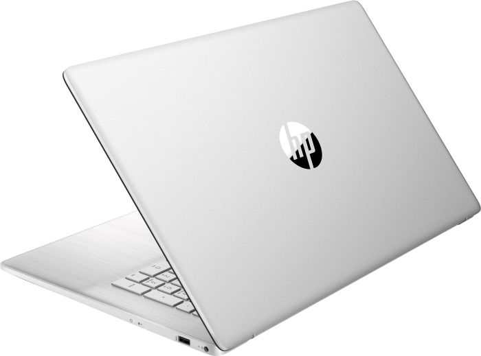 Ноутбук HP 17-cp2030ua 17.3" FHD IPS AG, AMD R3-7320U, 8GB, F512GB, UMA, DOS, сріблястий