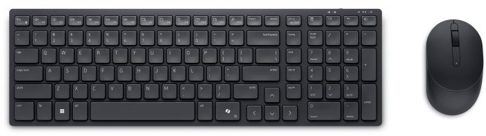 Клавіатура Dell Pro Compact Silent Keyboard and Mouse - KM555 - Ukrainian
