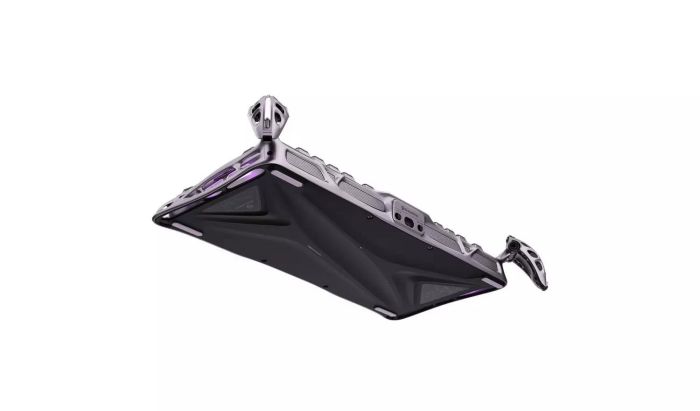 Клавіатура механічна GravaStar Mercury V75 Pro 80keys, Magnetic Jade Gaming, 8K, USB-A, RGB, Iron Purple