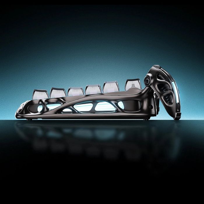 Клавіатура механічна GravaStar Mercury V75 Pro 80keys, Magnetic Jade Gaming, 8K, USB-A, RGB, Cyberpunk