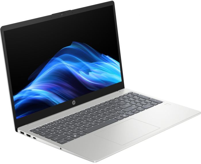 Ноутбук HP 15-fd0196ua 15.6" FHD IPS AG, Intel 3-100U, 16GB, F512GB, UMA, DOS, сріблястий