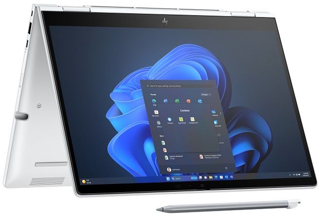 Ноутбук HP EliteBook 8 Flip G1i 13.3" WUXGA Touch AG, Intel U5-225U, 32GB, F1TB, UMA, Win11P, сріблястий