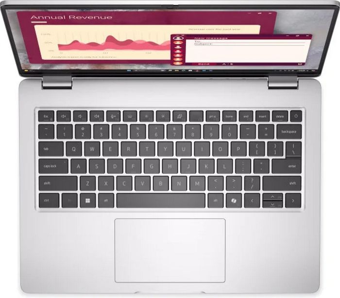 Ноутбук Dell Pro 14 14" FHD+ AG, Intel U5-235U, 16GB, F512GB, UMA, Win11P, серебристый