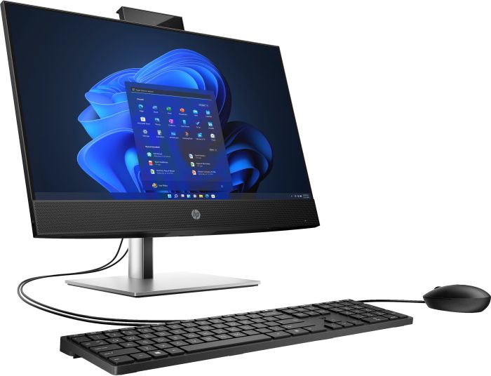 Комп'ютер персональний моноблок HP ProOne 440-G9 23.8" FHD IPS AG, Intel i5-14500, 16GB, F512GB, UMA, WiFi, 3р, Win11P, чорний