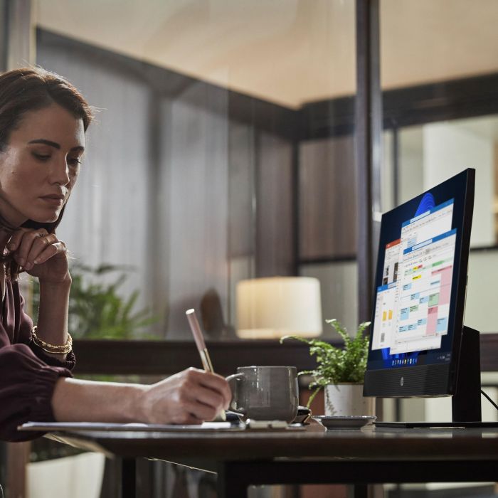 Комп'ютер персональний моноблок HP ProOne 440-G9 23.8" FHD IPS AG, Intel i5-14500, 16GB, F512GB, UMA, WiFi, 3р, Win11P, чорний